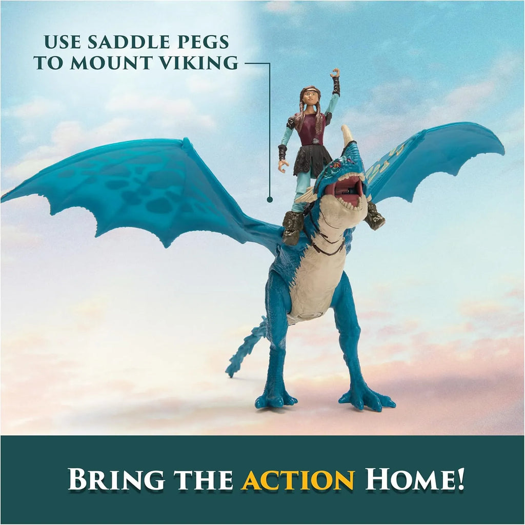 How To Train Your Dragon: Deadly Nadder & Astrid Viking Duo Action Figures