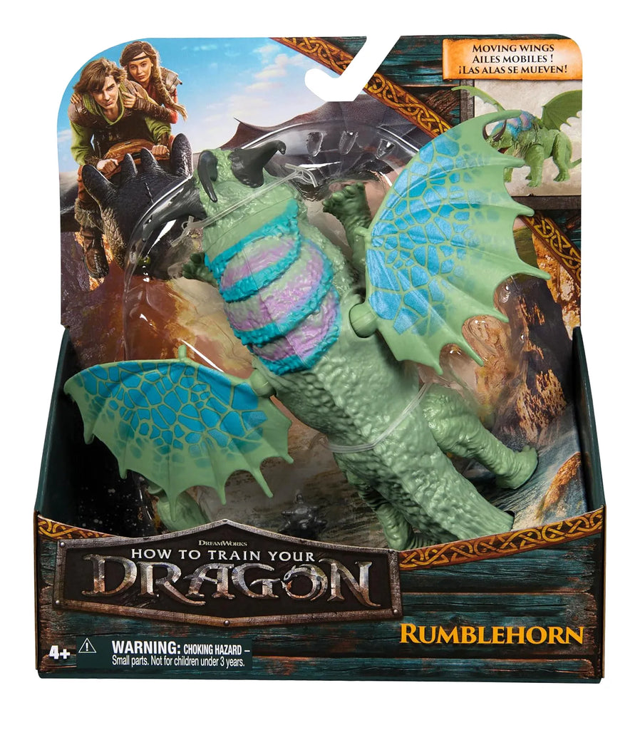 How To Train Your Dragon: Rumblehorn 7.5-inch Action Figure