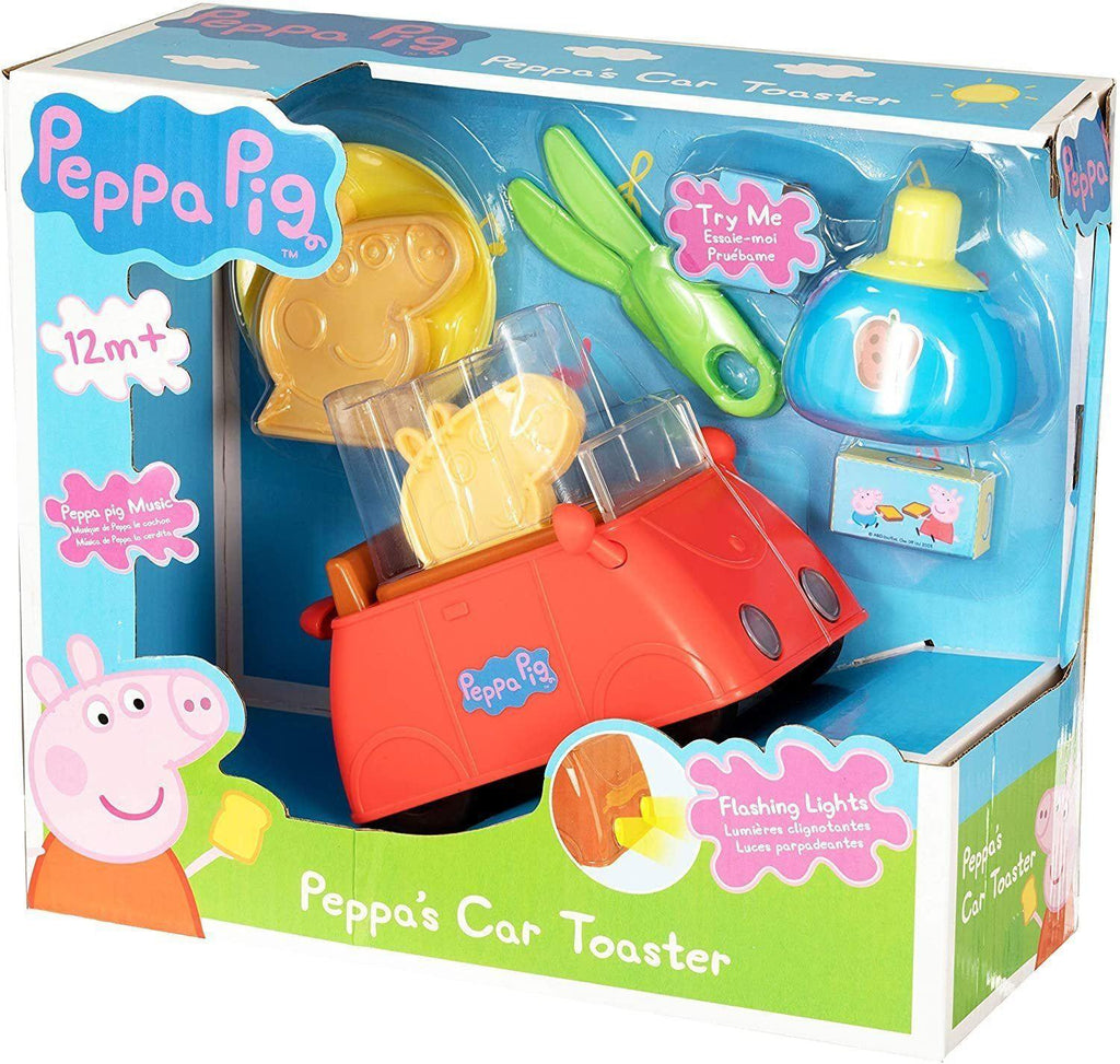 HTI Toys Peppa Pig Car Toaster - TOYBOX