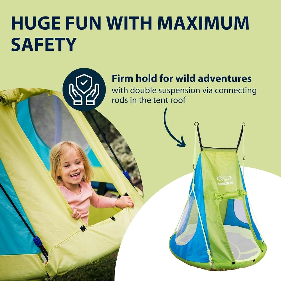 Hudora Cosy Castle Tent Cover For Nest Swing 110cm