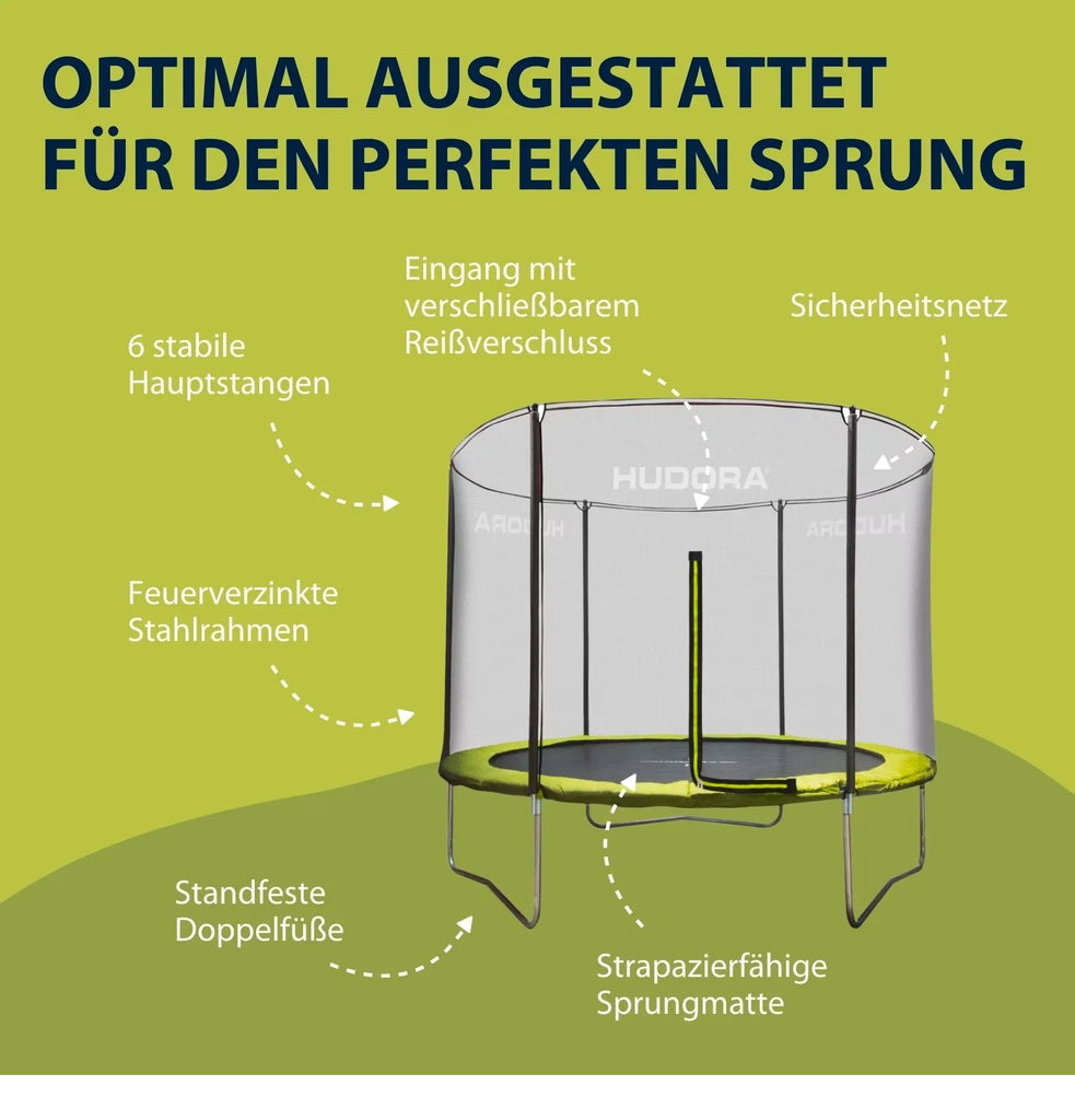Hudora Fabulous Trampoline 300v