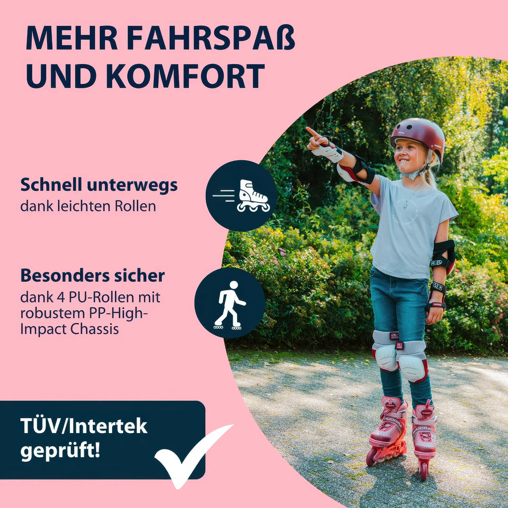 Hudora Inline Skates Mia 2.0 Pixie Size 37-40