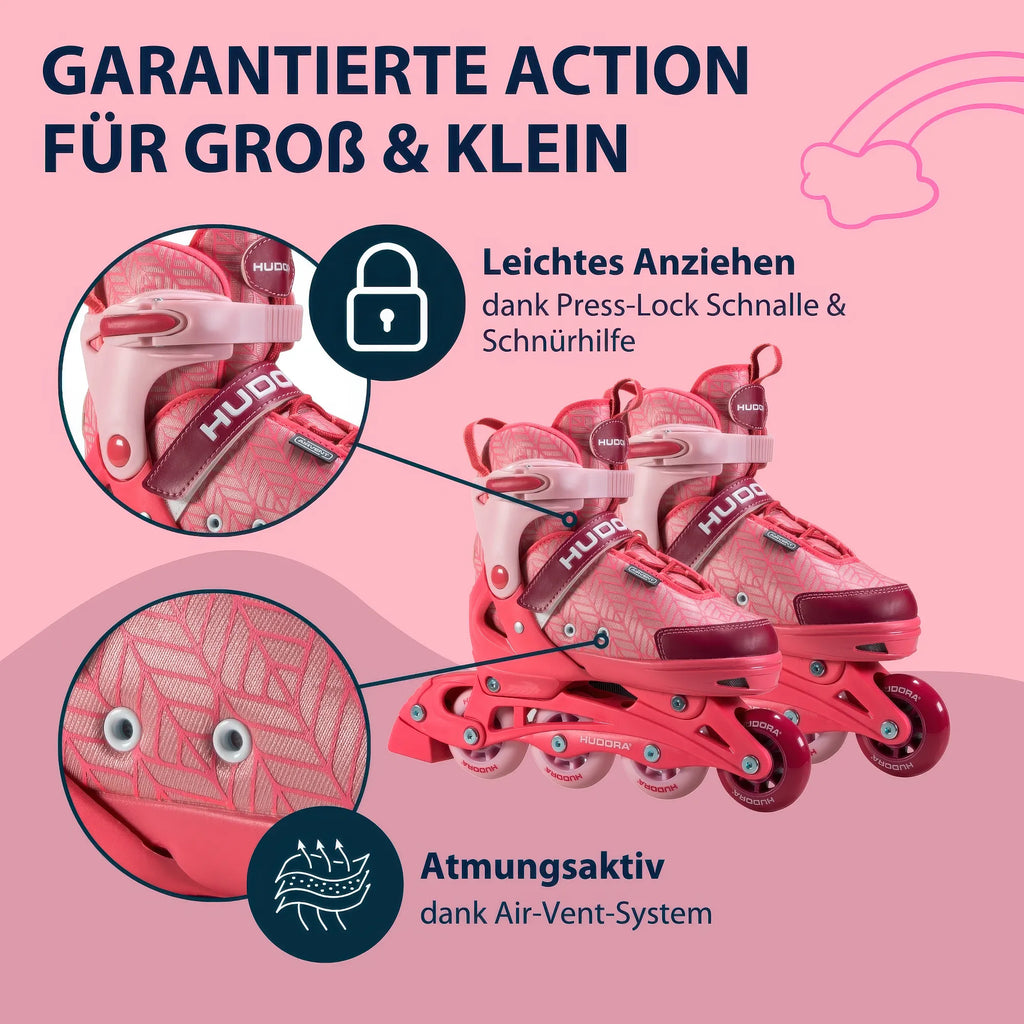Hudora Inline Skates Mia 2.0 Pixie Size 37-40