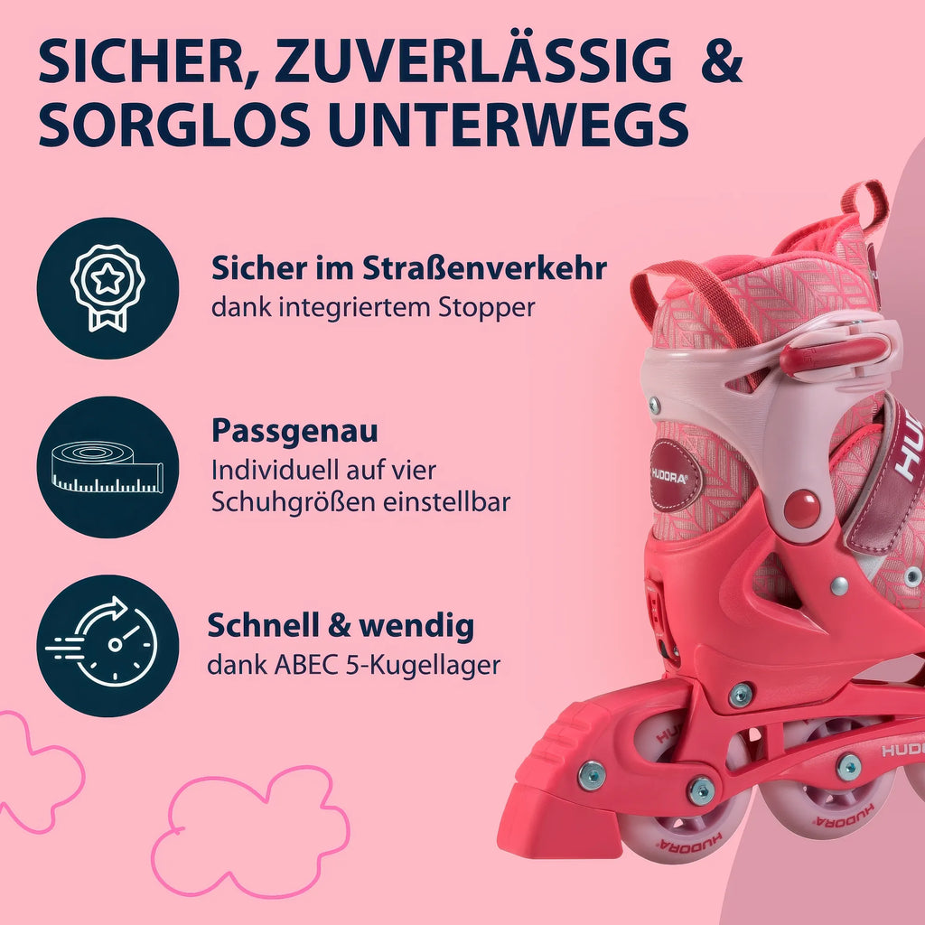 Hudora Inline Skates Mia 2.0 Pixie Size 37-40