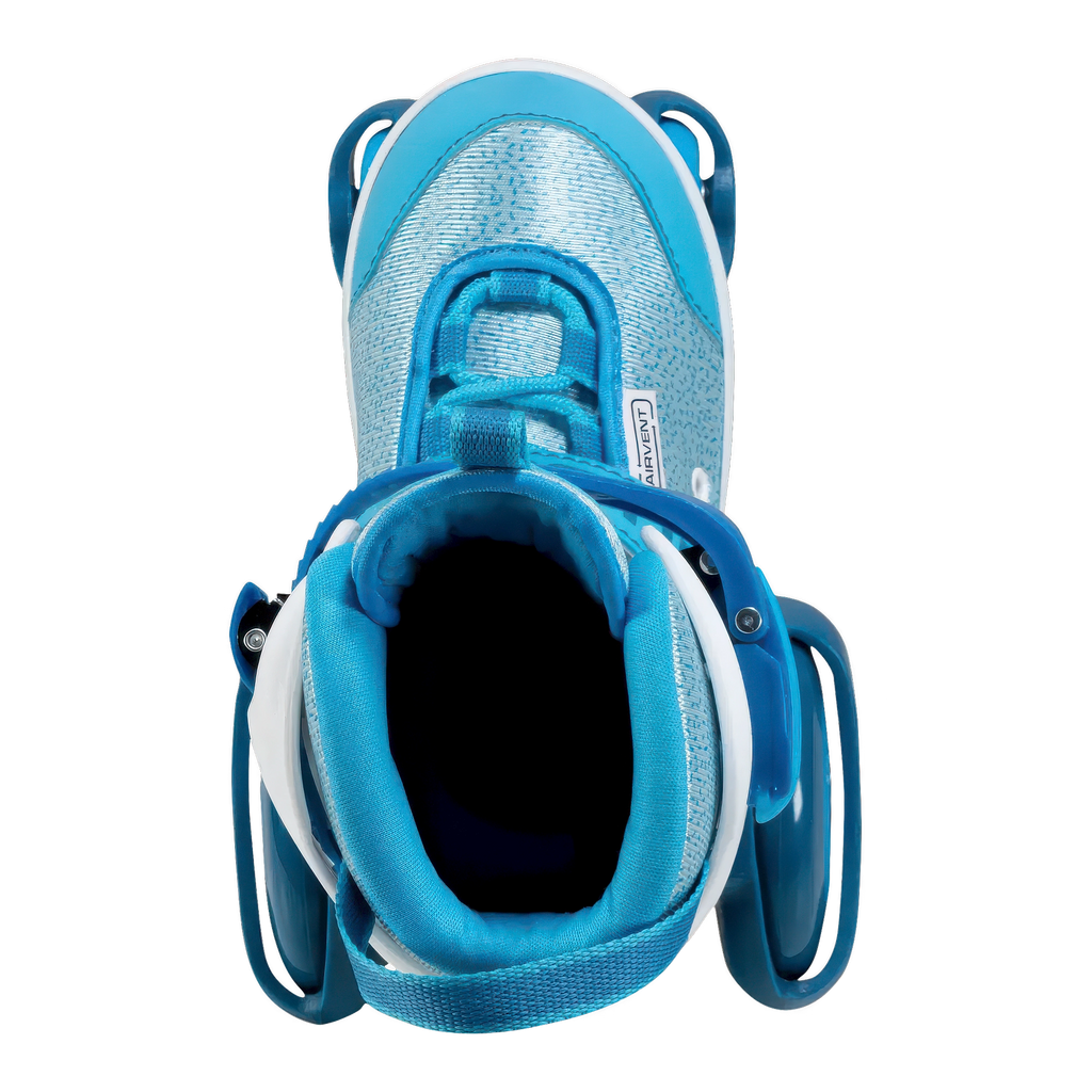 Hudora My First Quad Roller Skates, Cyan, Size 30-33