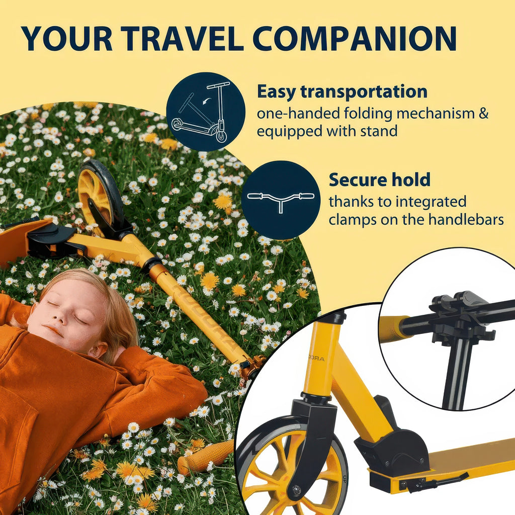 Hudora Scooter Up 200 - Canary Yellow