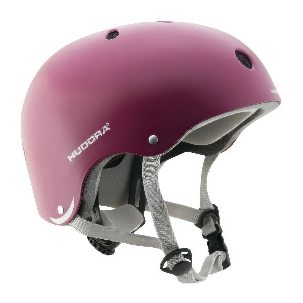 Hudora Skater Helmet, Berry, Size 56–60