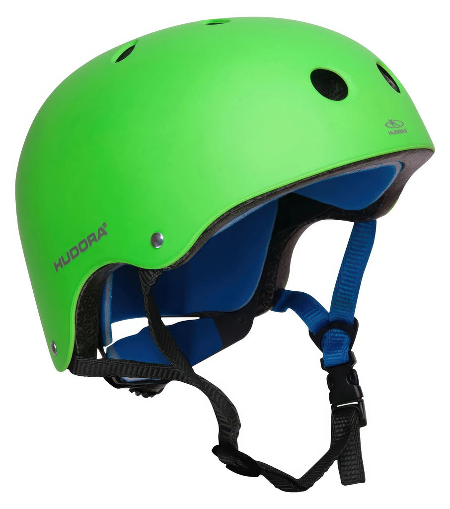 Hudora Skater Helmet, Green, Size 48–60