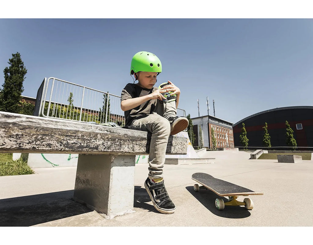 Hudora Skater Helmet, Green, Size 48–60