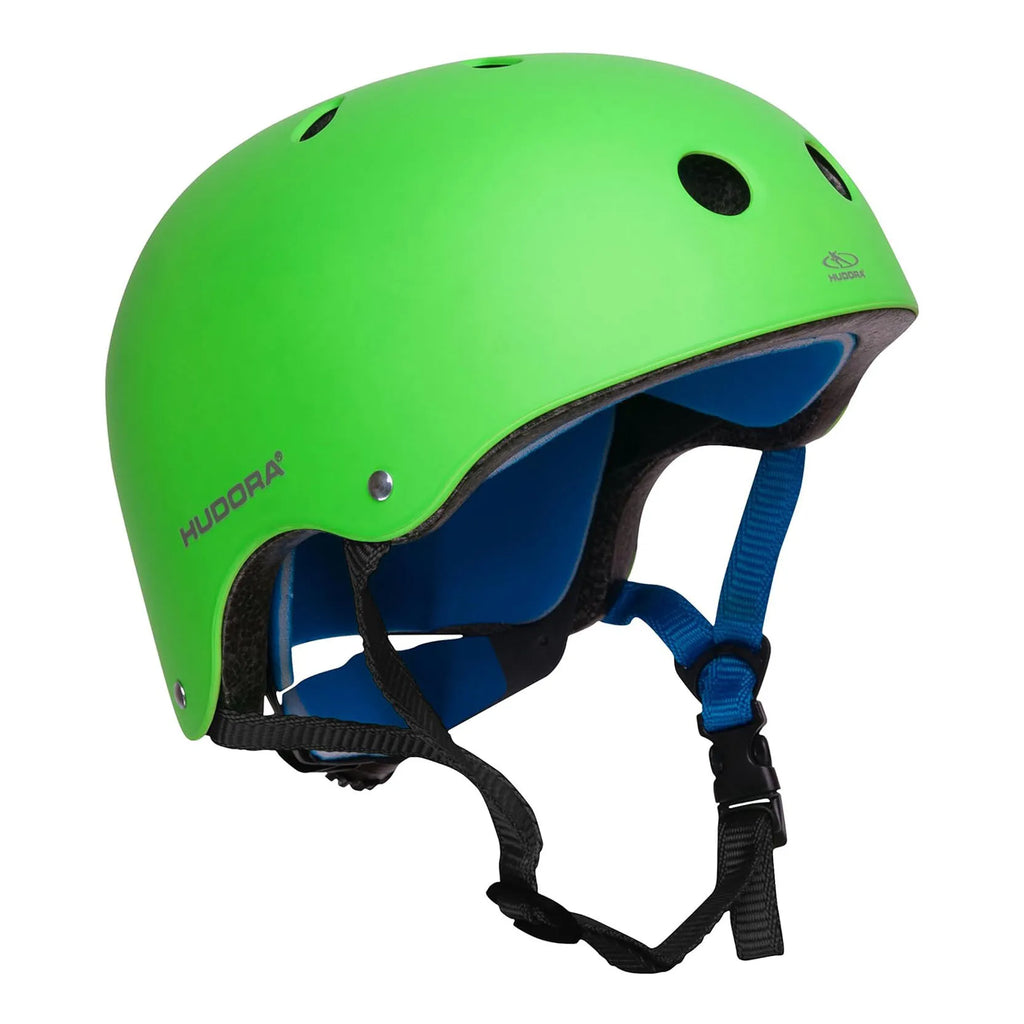 Hudora Skater Helmet, Green, Size M(51-55cm)