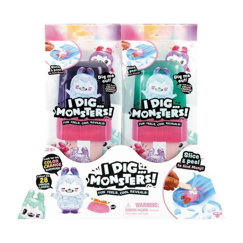 I Dig Monsters Small Popsicle Pack - Assortment - TOYBOX Toy Shop