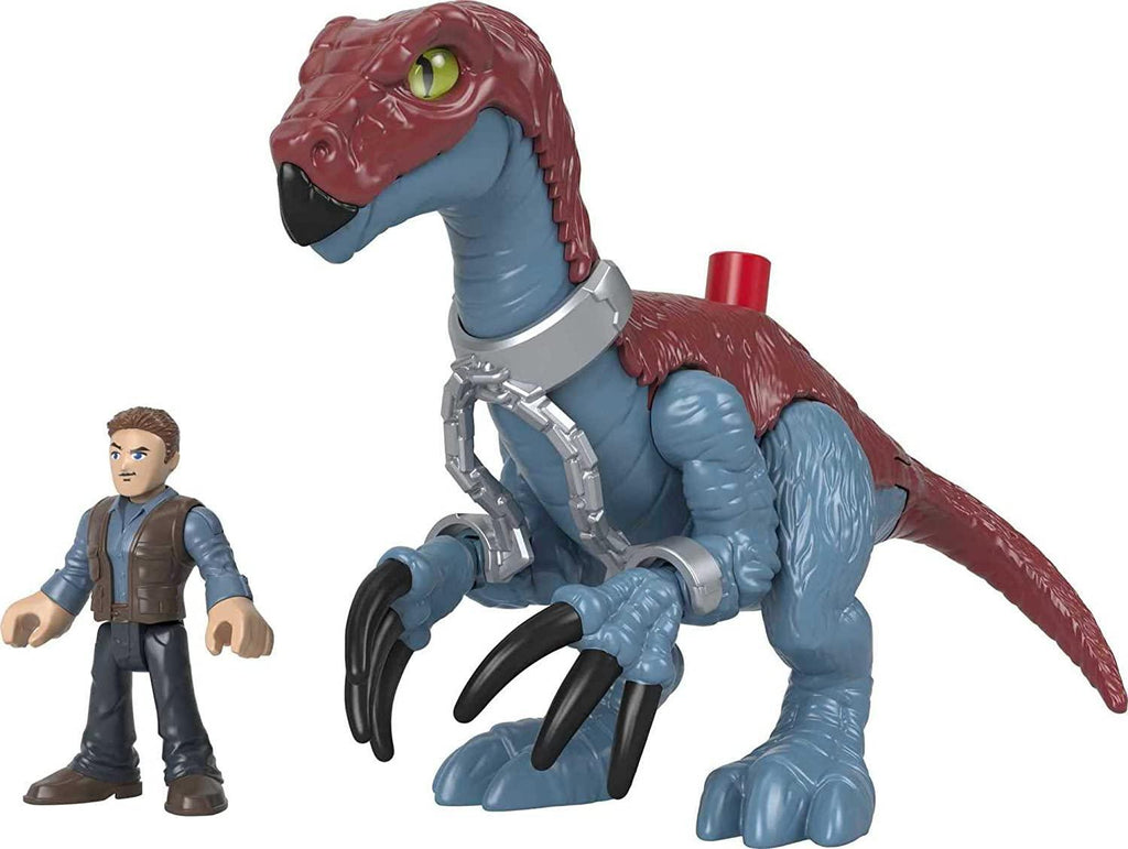 Imaginext Jurassic World Therizinosaurus and Owen - TOYBOX Toy Shop