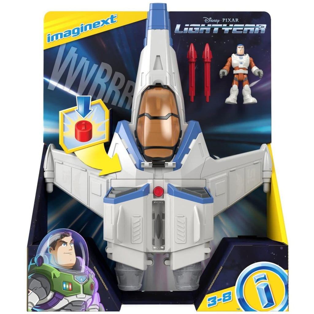 Imaginext Lights & Sounds Xl-15 Featuring Disney And Pixar Lightyear - TOYBOX Toy Shop