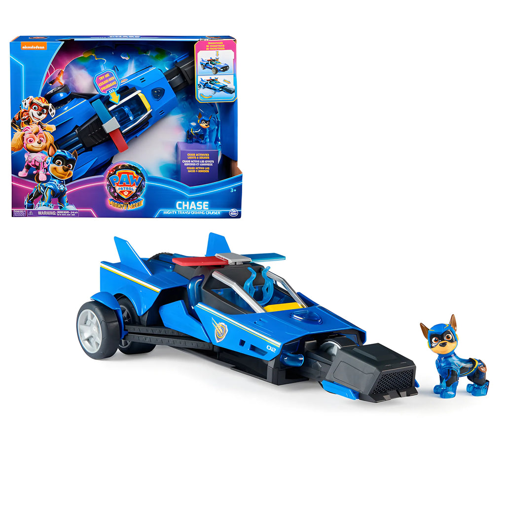Paw Patrol The Mighty Movie Chase Deluxe Vehicle - TOYBOX Toy Shop