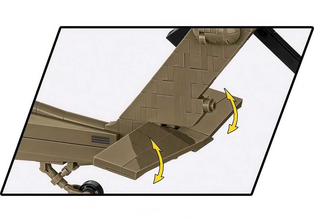 COBI Sikorsky Uh-60 Black Hawk Military Helicopter Model Kit