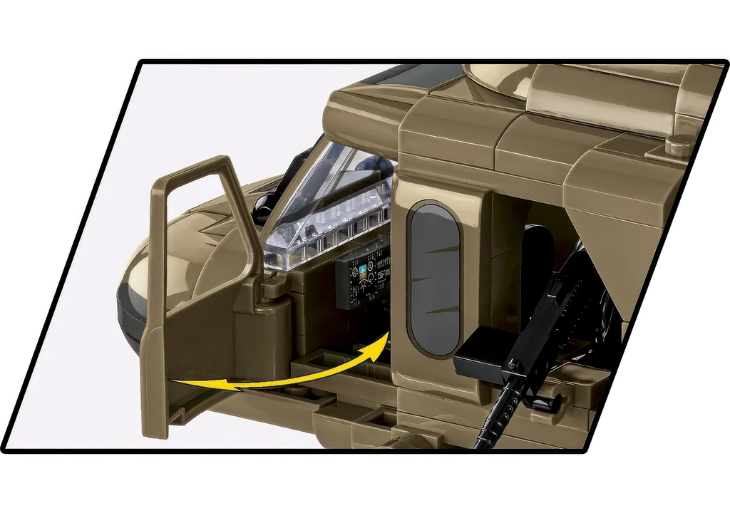 COBI Sikorsky Uh-60 Black Hawk Military Helicopter Model Kit