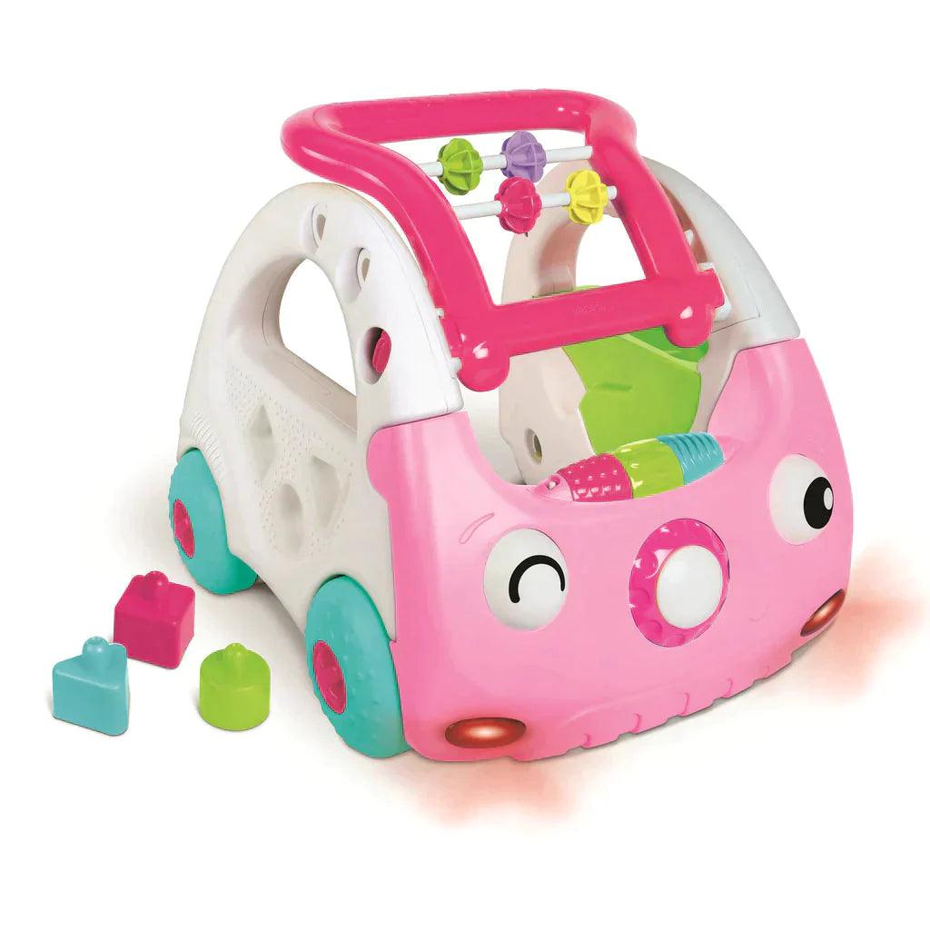 Infantino 3-in-1 Senso Discovery Car, Pink - TOYBOX Toy Shop