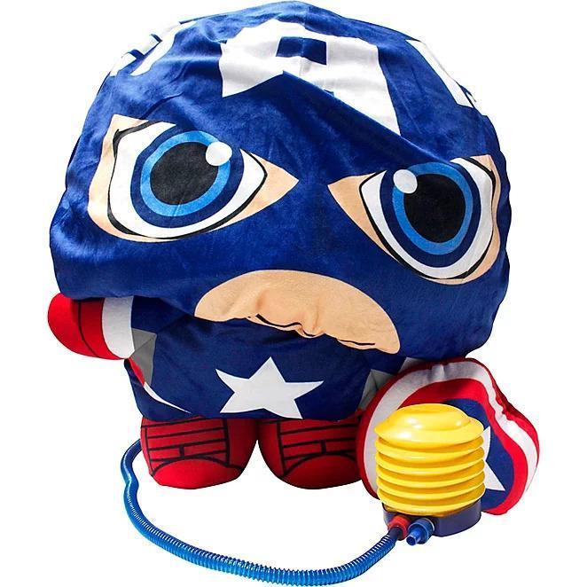 Inflate-A-Heroes Inflatable Plush - 30-Inch Captain America - TOYBOX Toy Shop