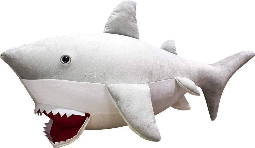 Inflate-A-Mals 5ft Shark - Grey - TOYBOX