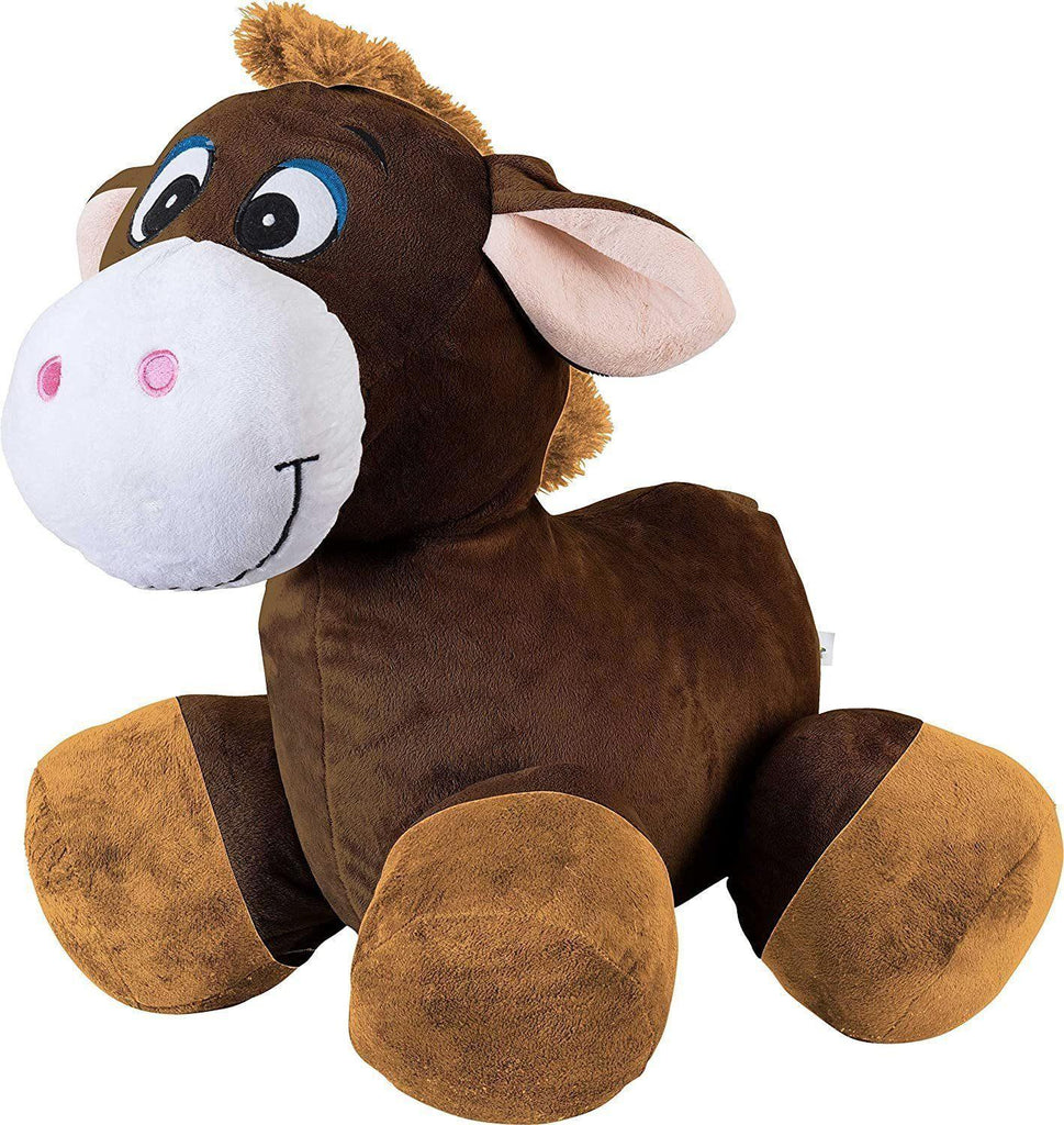 Inflate-A-Mals Inflatable 20-Inch Ride-On Horse Brown - TOYBOX Toy Shop