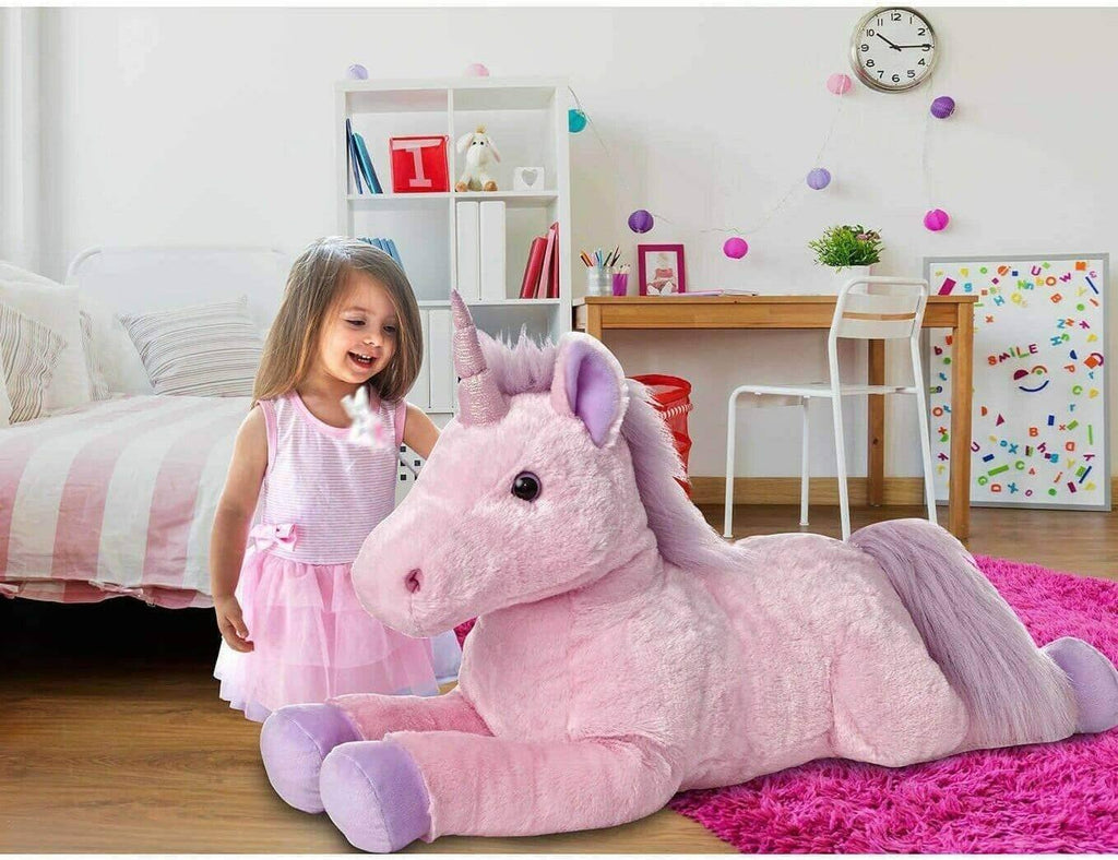 Inflate-A-Mals Inflatable Plush 5ft Unicorn - TOYBOX Toy Shop