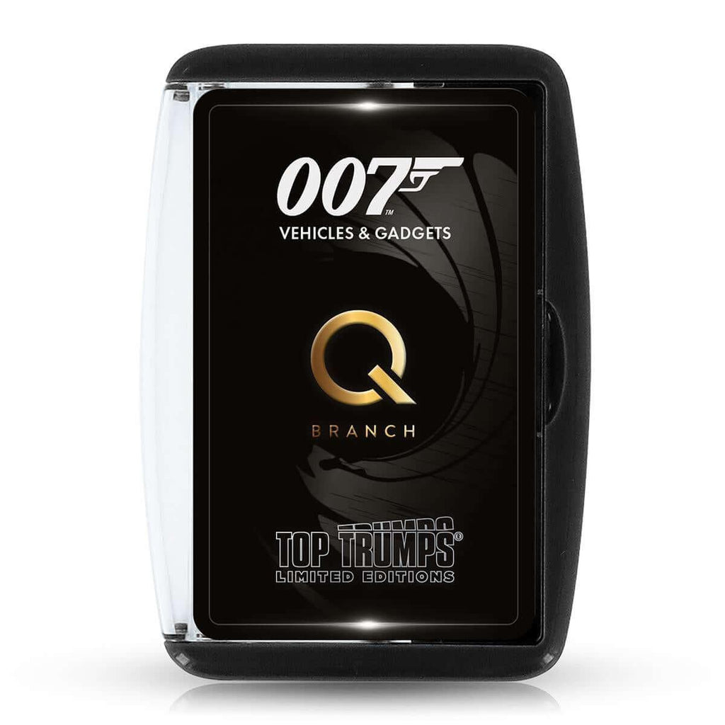 James Bond Gadgets & Vehicles Top Trumps Card Game - TOYBOX Toy Shop