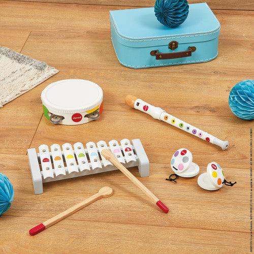 Janod Confetti Wooden Musical Set - TOYBOX Toy Shop