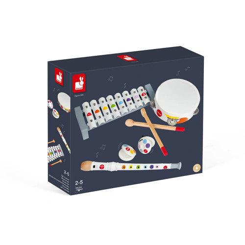 Janod Confetti Wooden Musical Set - TOYBOX Toy Shop