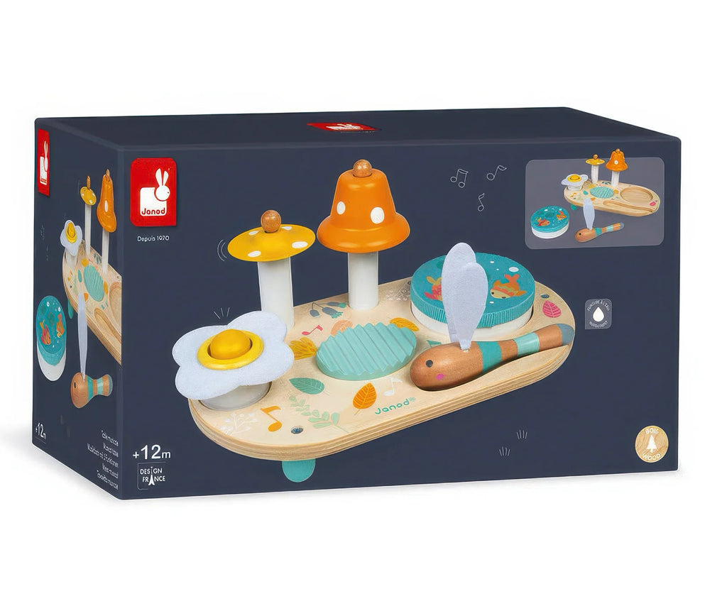 Janod Pure Musical Table - TOYBOX Toy Shop