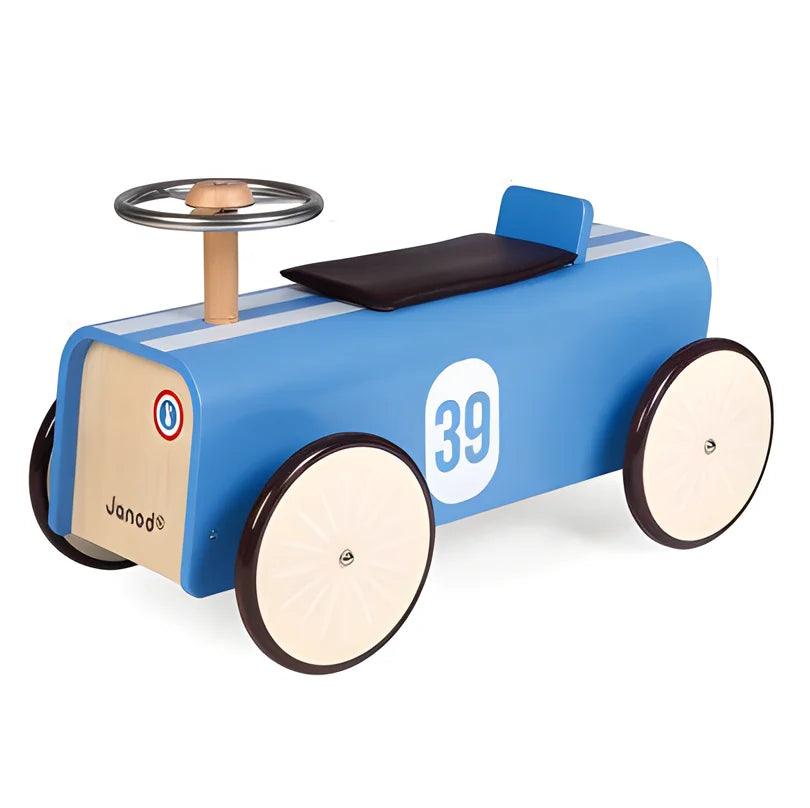 Janod Retro Car Ride-On - TOYBOX Toy Shop