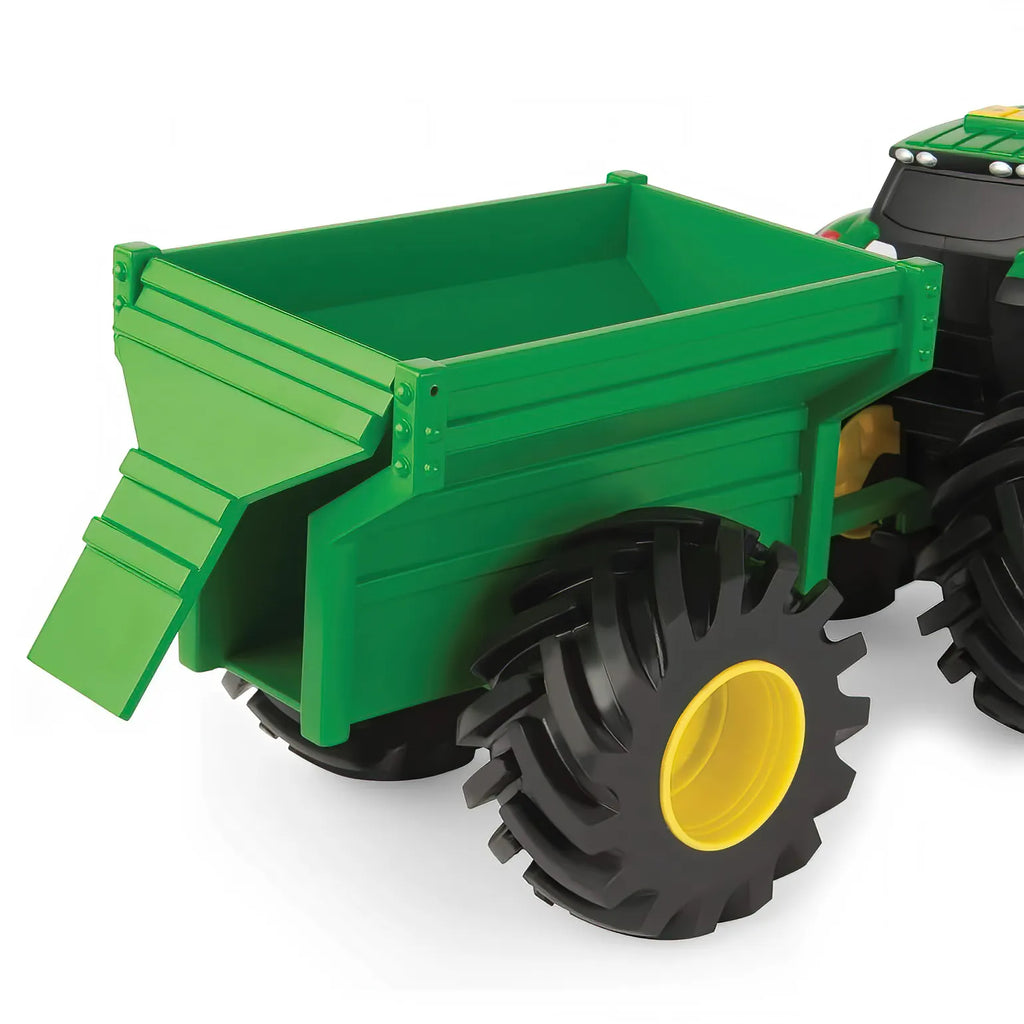 John Deere Lights and Sounds Tractor with Wagon
