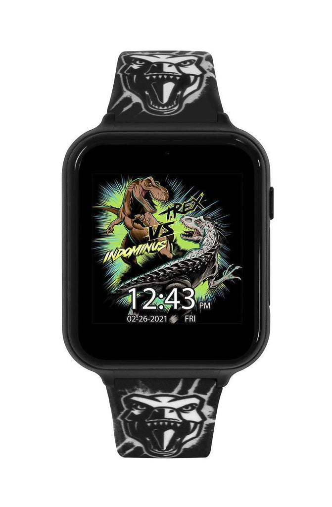 Jurassic Park Black Interactive Silicon Strap Watch - TOYBOX