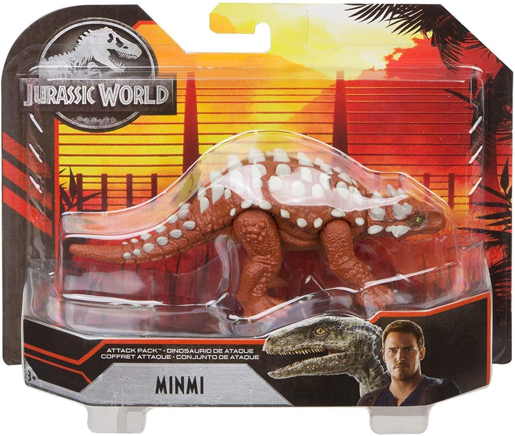 Jurassic World Attack Pack Minmi Action Figure - TOYBOX Toy Shop