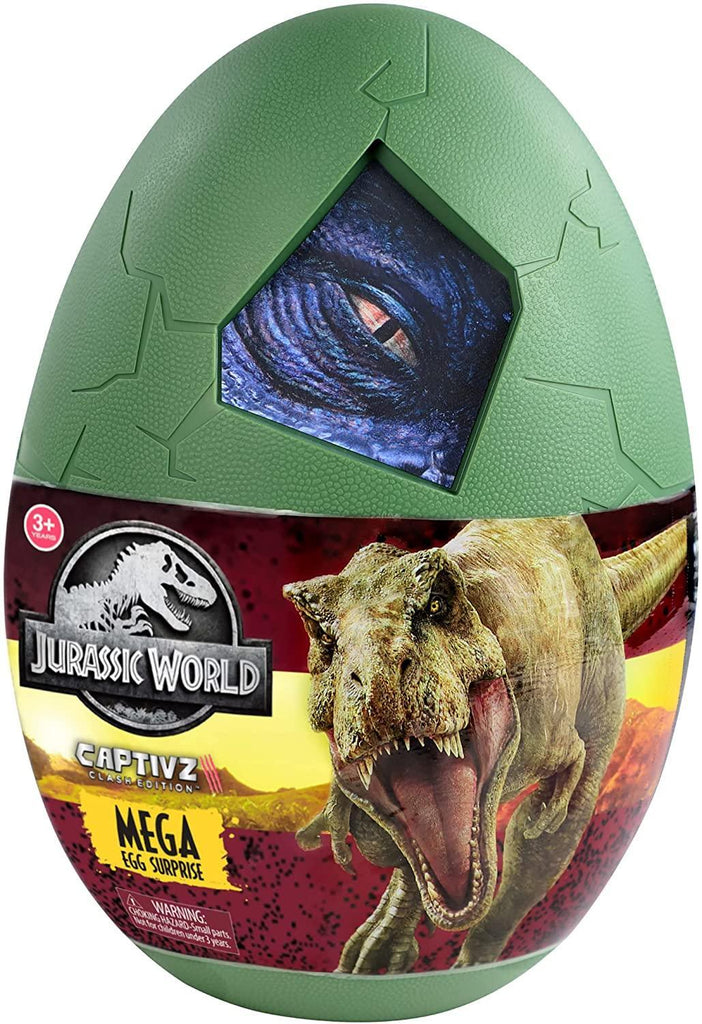 Jurassic World: Captivz Clash Edition Mega Egg Surprise - TOYBOX Toy Shop