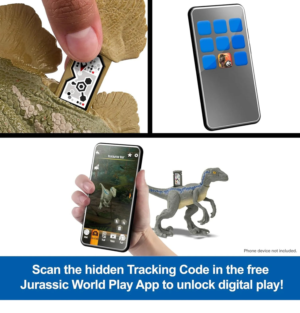 Jurassic World Chaos Theory Battle Roarin' Becklespinax Dinosaur Action Figure