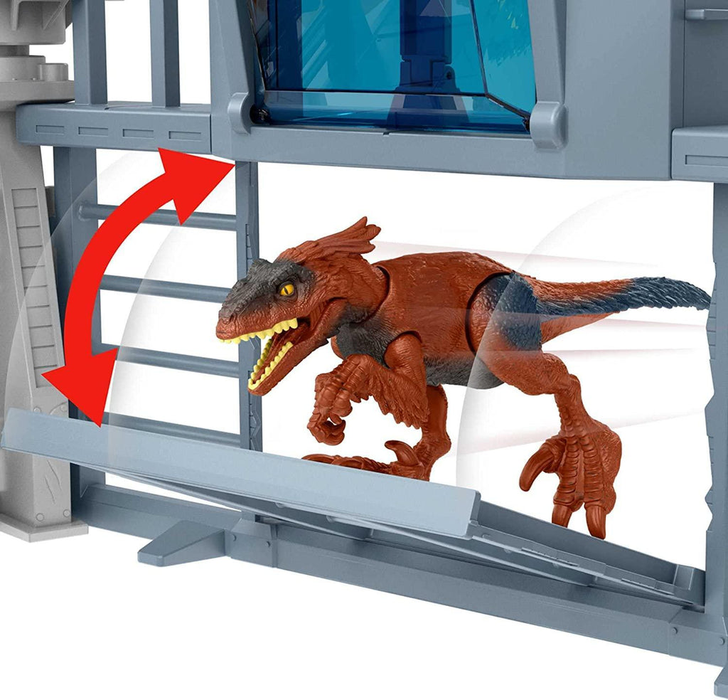Jurassic World Dominion Outpost Chaos Dinosaur Playset - TOYBOX Toy Shop