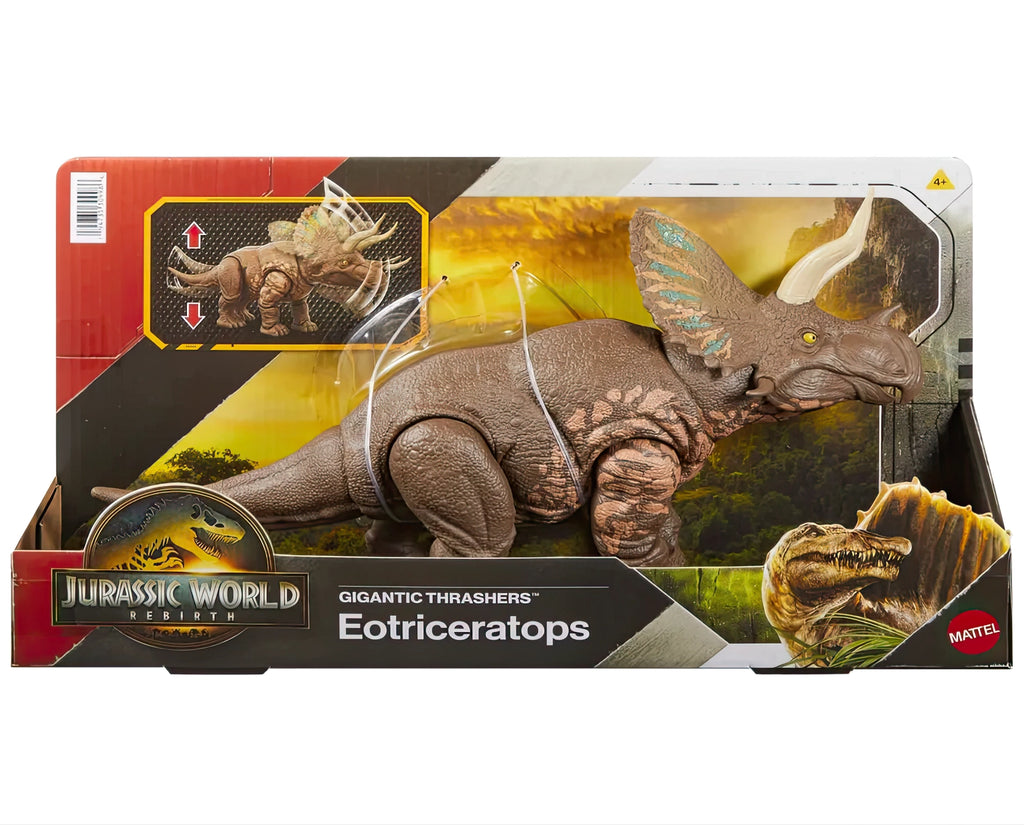 Jurassic World Gigantic Thrashers Eotriceratops Dinosaur