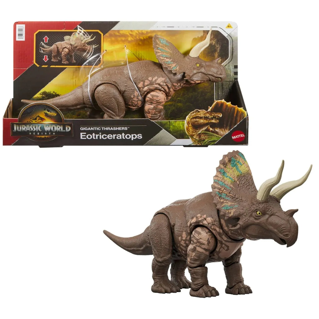 Jurassic World Gigantic Thrashers Eotriceratops Dinosaur