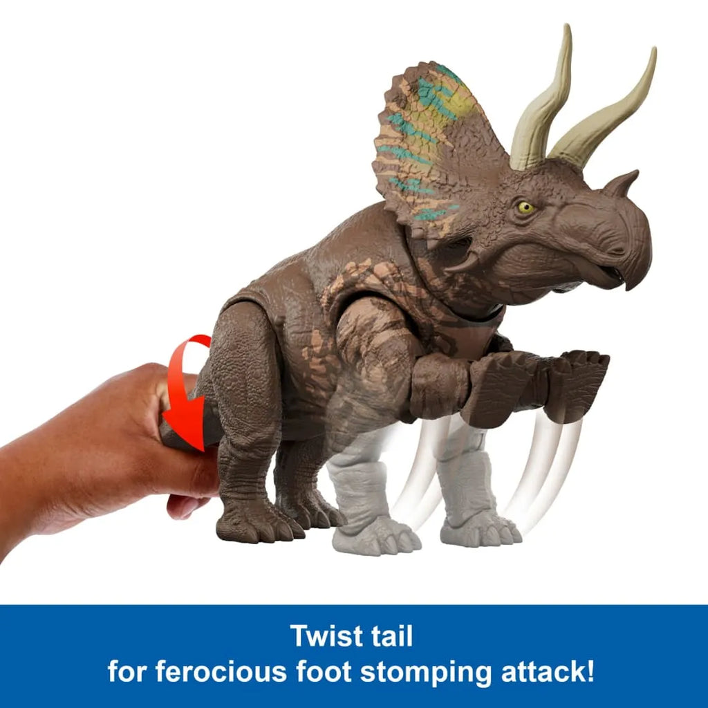 Jurassic World Gigantic Thrashers Eotriceratops Dinosaur