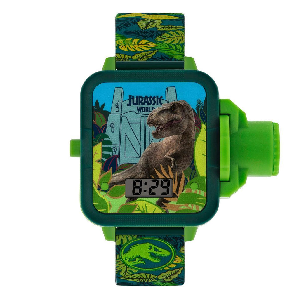 Jurassic World Green Strap Projection Watch - TOYBOX
