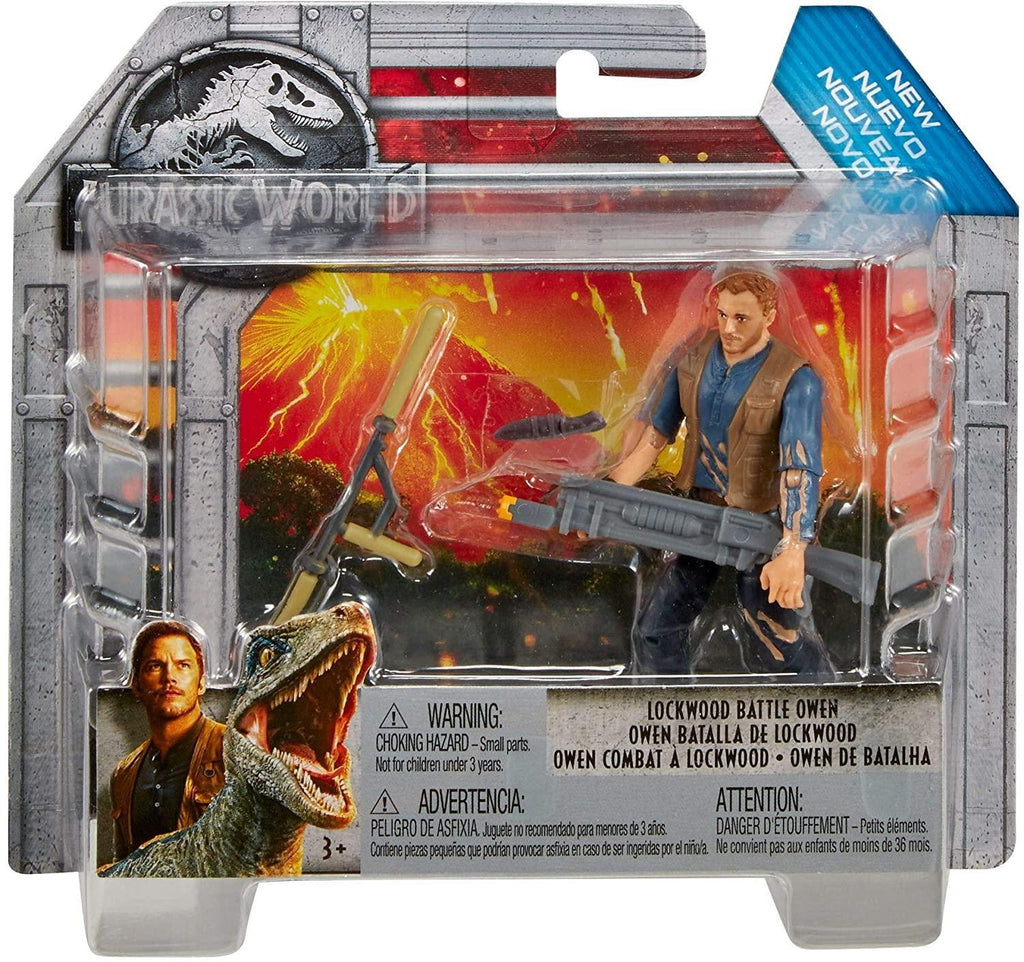 Jurassic World Lockwood Battle Owen Mercenary Figure - TOYBOX Toy Shop