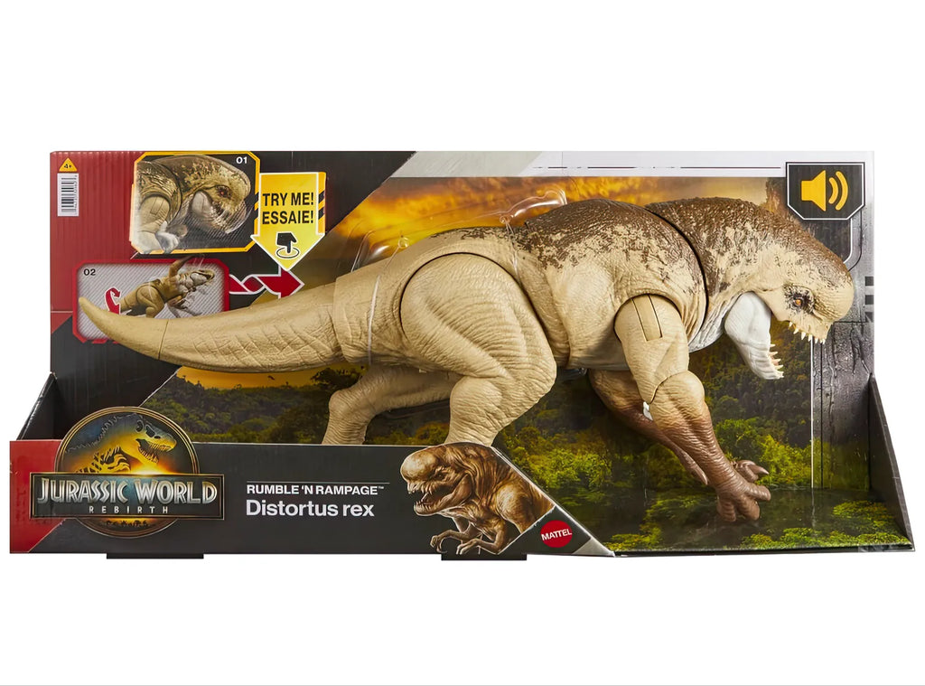 Jurassic World Rebirth Distortus Rex Action Figure
