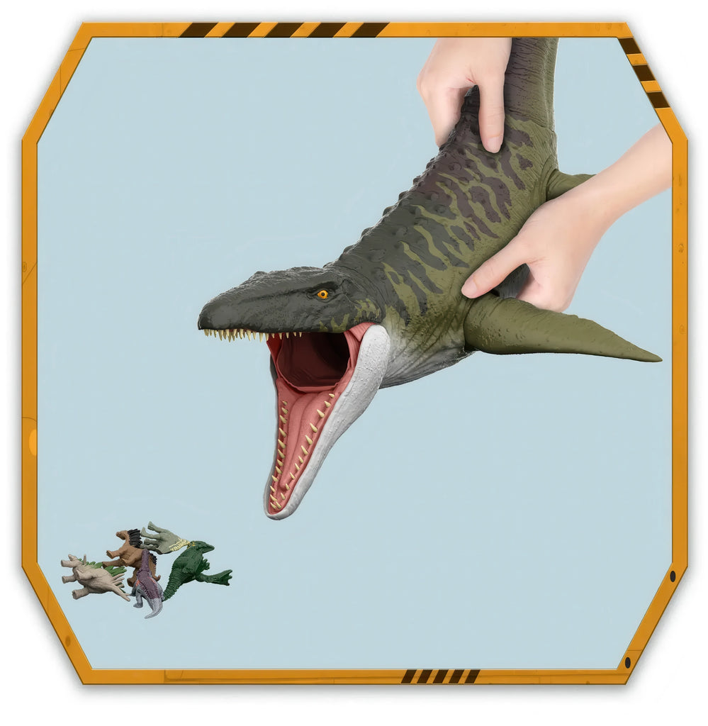 Jurassic World Rebirth Super Colossal Mosasaurus Action Figure