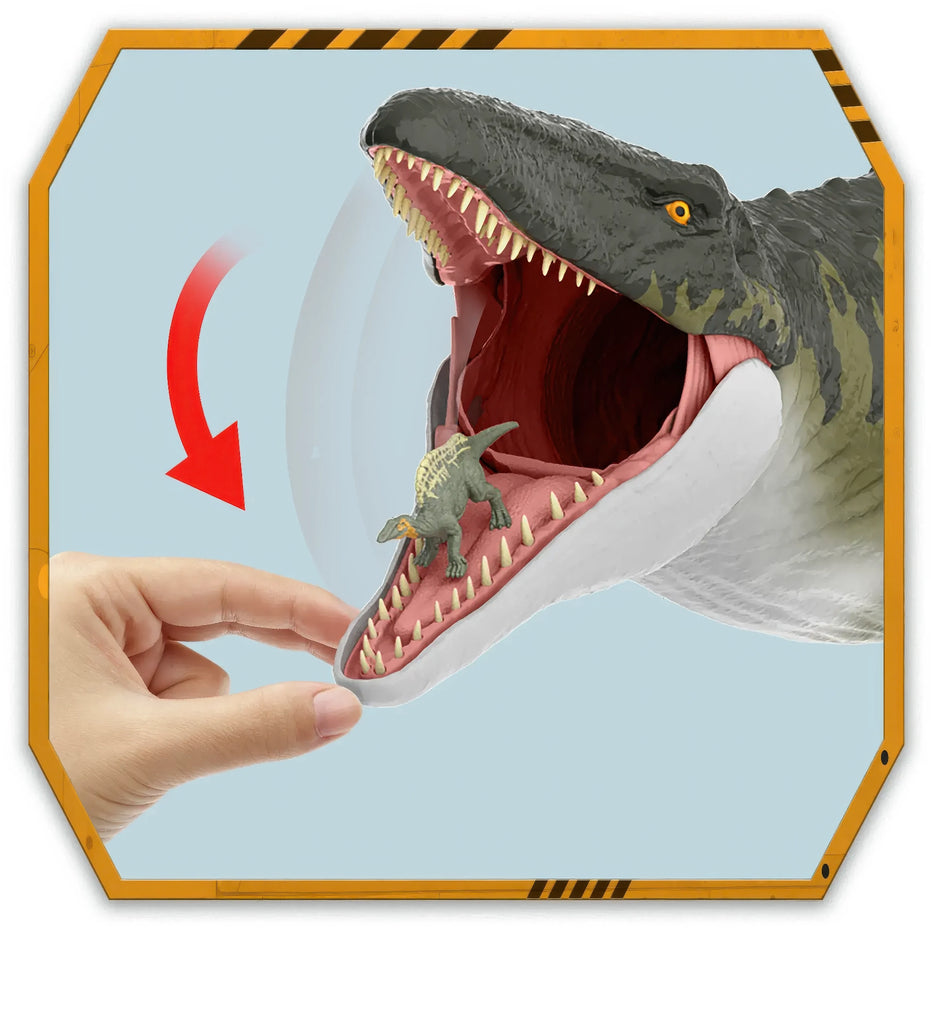Jurassic World Rebirth Super Colossal Mosasaurus Action Figure