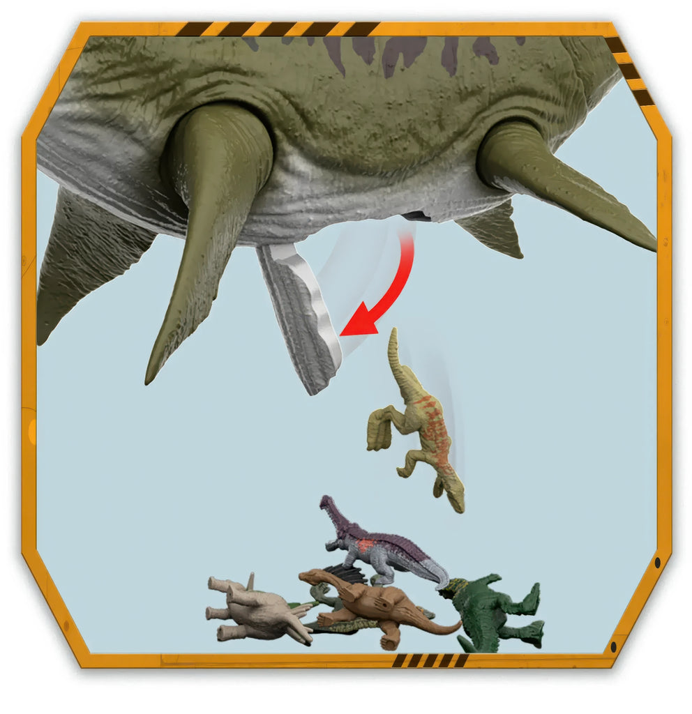 Jurassic World Rebirth Super Colossal Mosasaurus Action Figure