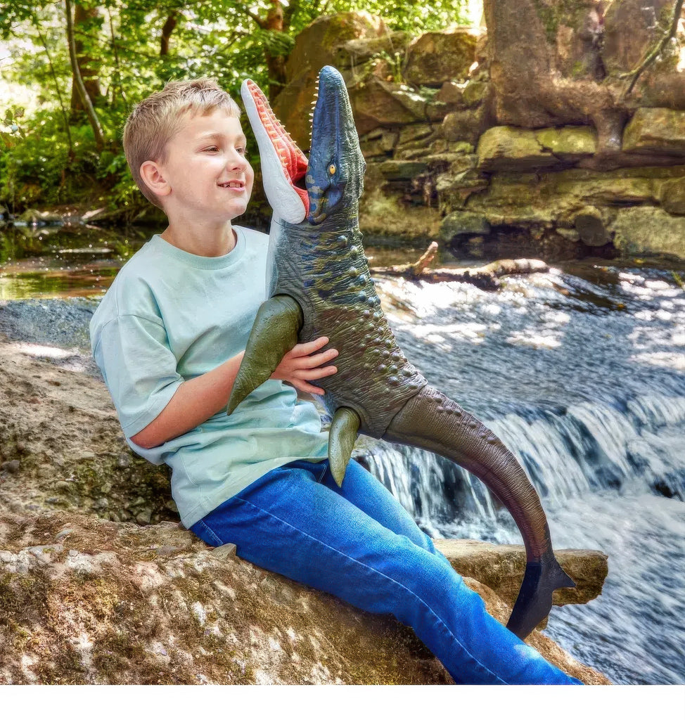 Jurassic World Rebirth Super Colossal Mosasaurus Action Figure