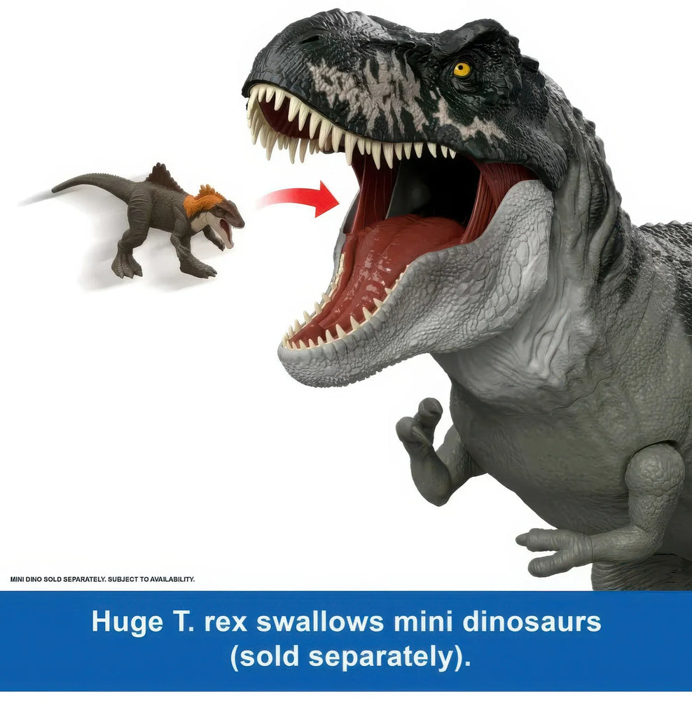 Jurassic World Rebirth Super Colossal Tyrannosaurus Rex Action Figure