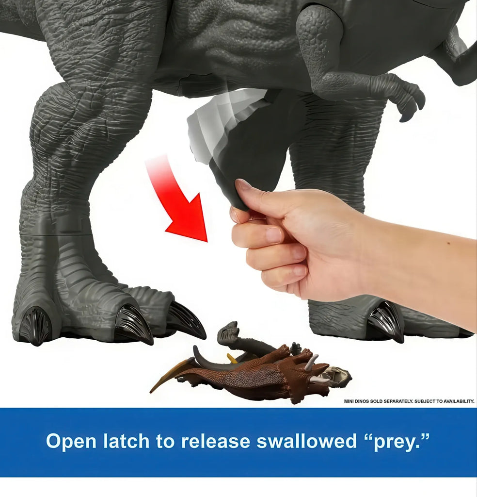 Jurassic World Rebirth Super Colossal Tyrannosaurus Rex Action Figure