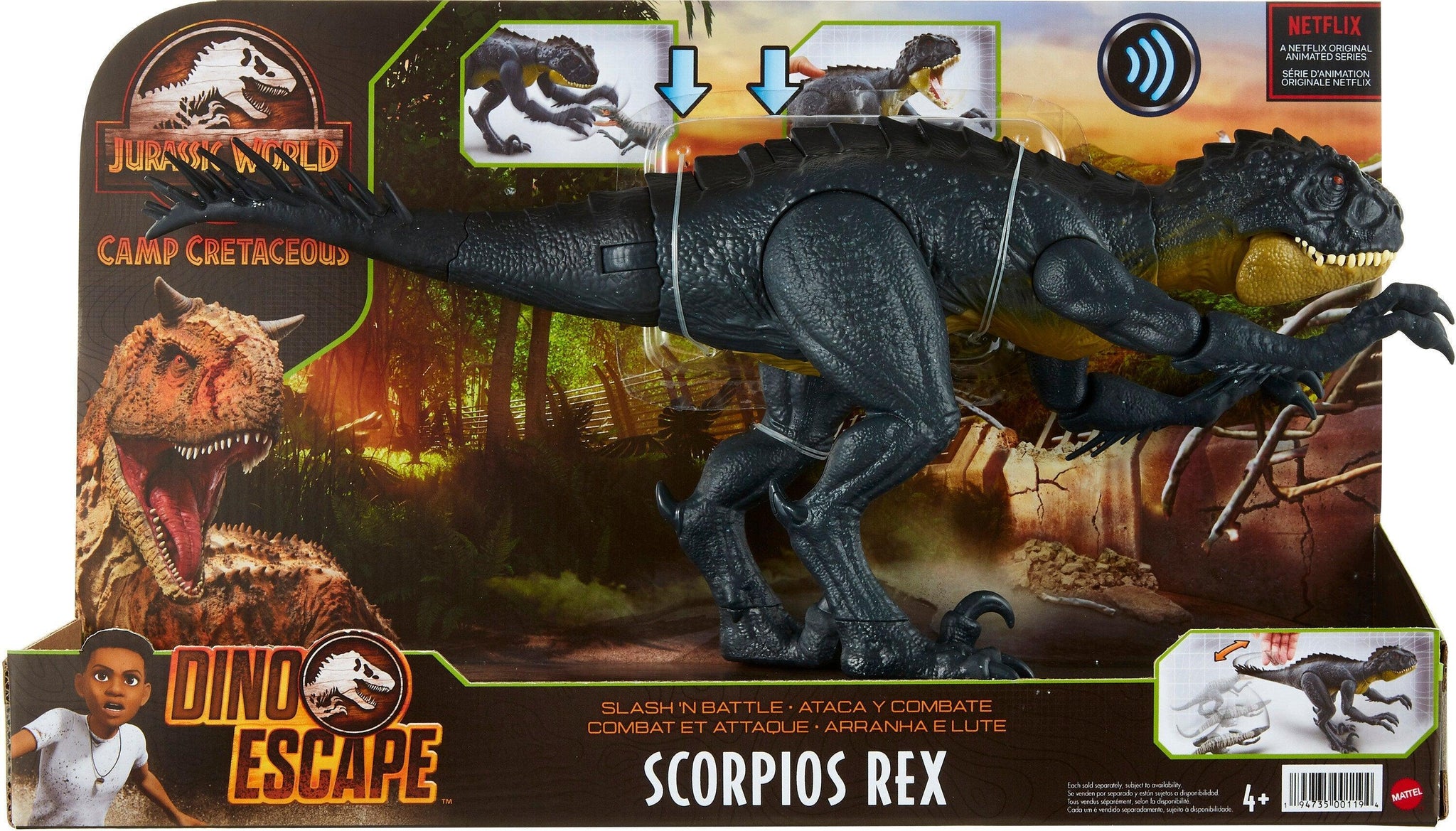 Jurassic World Slash 'N Battle Stinger Dino – TOYBOX