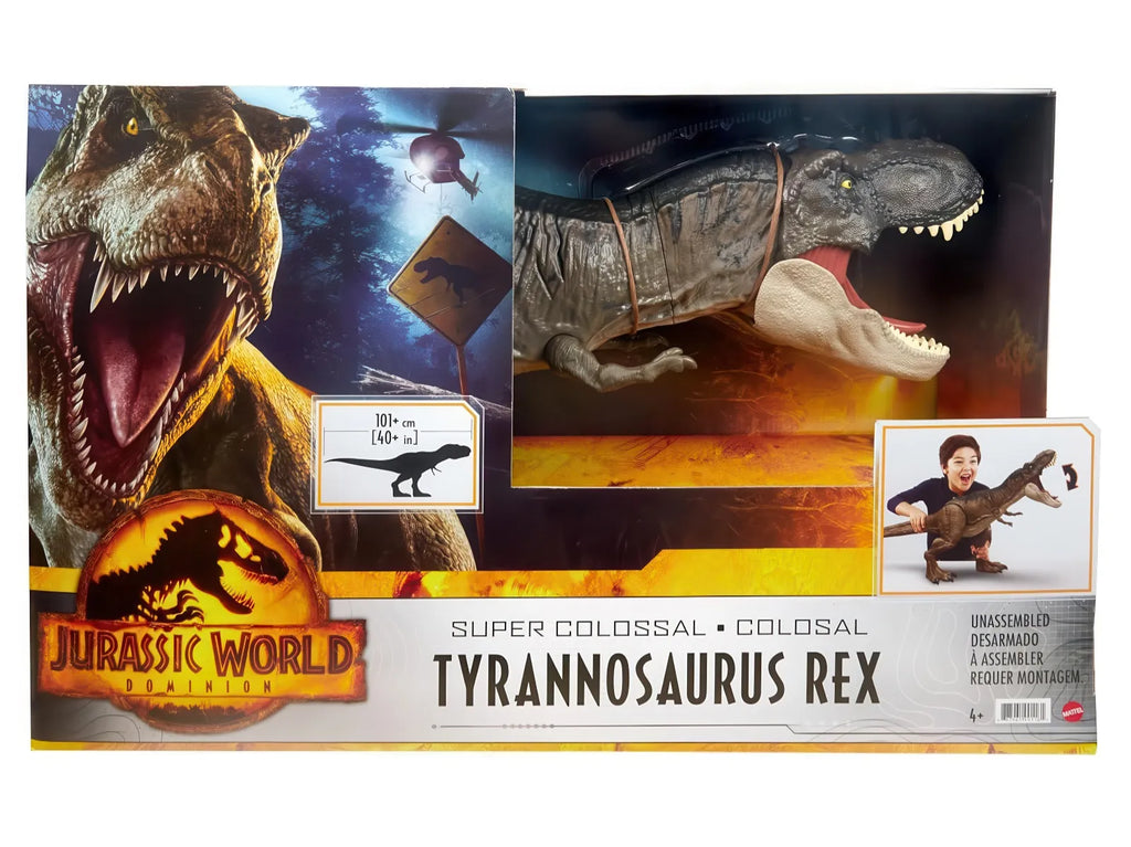 Jurassic World Super Colossal Tyrannosaurus Rex Dinosaur Figure